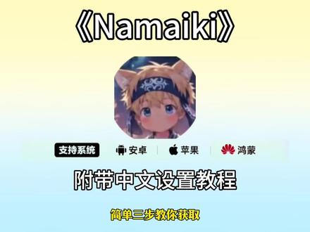 《小帽分享》Namaiki安装教程来了#Namaiki#游戏日常#单机游戏 #steam游戏
