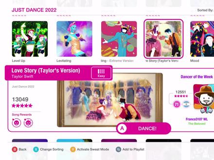 Love Story 舞力全开2022 Just Dance #舞力全开 #任天堂switch #情侣舞蹈 #坏手柄游戏评选
