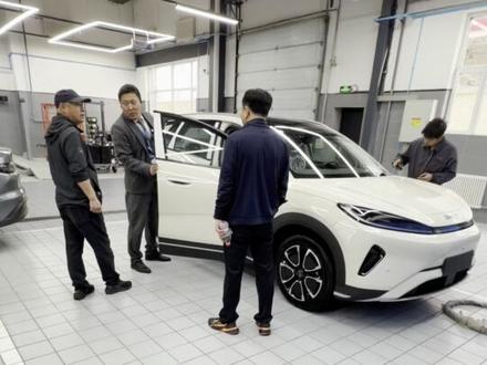 帮长春市粉丝提一台海狮05DMi #纯电家用小车 #海狮05 #比亚迪 #新能源车使用体验