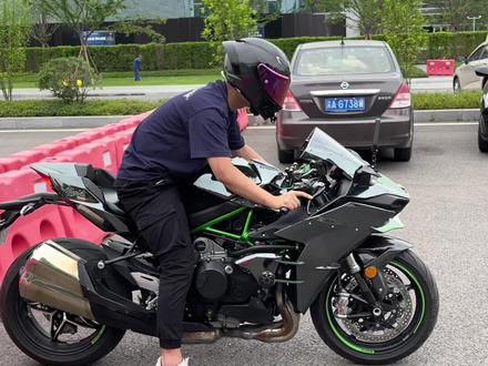 川崎h2原厂声浪你们喜欢吗#机车 #川崎h2