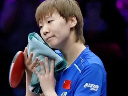王曼昱因伤退出全运会后续比赛#全运会 #乒乓球比赛