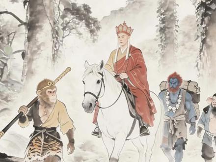 西游篇悟空三打白骨精 第二十七回“尸魔三戏唐三藏 圣僧恨逐美猴王”#AI创作浪潮计划 #Al新春游园会#西游记#三打白骨精 #猎怪奇潭