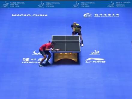 新赛制引发争议?莫德雷德提前被淘汰,直接无视警告开启摆烂模式 #乒乓球比赛 #乒乓球 #澳门世界杯 #莫雷高德