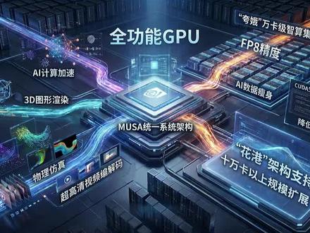 摩尔线程:这家带“英伟达血统”的公司如何用全功能GPU突围? #摩尔线程 #深度解析 #GPU #算力 #个股