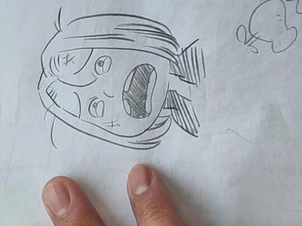 今天教大家画个三井寿✌#灌篮高手全国大赛 #灌篮高手