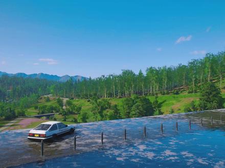 地平线4—德温特水库#游戏风景 #地平线风景