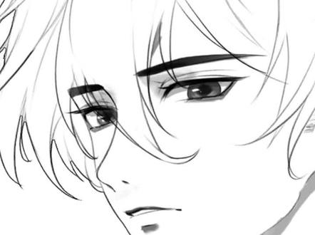 植发小能手上线,谁能拒绝这样的小奶狗呢~#板绘 #零基础学画画 #头发教程