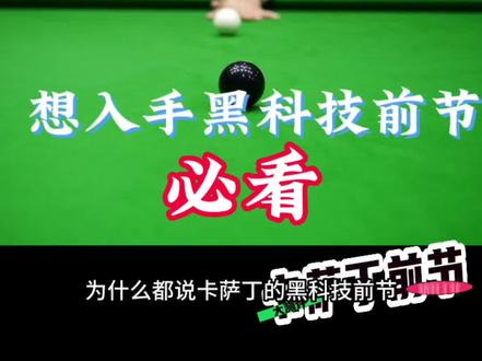 #台球器材 #球杆 卡萨丁前节测试