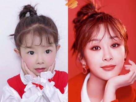 杨紫同款时髦俏皮高马尾✅可可爱爱、古灵精怪💯天气热啦这样扎沁凉又清爽‼️#儿童编发 #幼儿园上学发型 #短发宝宝编发 #小女孩扎头发