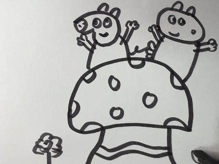 小猪佩奇动画片简笔画教程#画画 #儿童动画 #简笔画 小猪佩奇动画片简笔画教程#画画 #儿童动画 #简笔画 #启蒙早教 #小猪佩奇