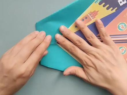 #做手工我是认真的 飞鹰号纸飞机#折纸 #简单折纸 #折纸教程