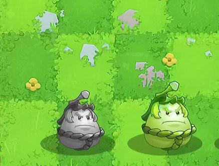 1-5阶白瓜相扑手测评:装扮质变,可以秒杀10阶僵尸! #植物大战僵尸 #植物大战僵尸2