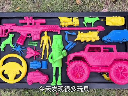 认识救护车、皮卡车 #救护车玩具