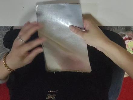 零基础教学,荷花缸#折纸教程 #元宝 #荷花缸 #绍兴方言 #锡箔纸