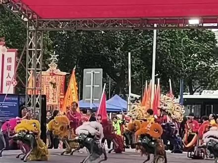 2026年机器人主导了中山万人行。科技和博爱同行。