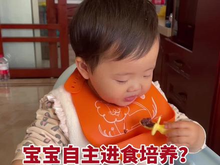 如何培养宝宝自助进食?这几点不要忽视了#育儿 #自助进食训练
