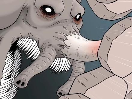 大象变异了 #二元次 #二元次动漫 #二次元动漫 #二次元二次元