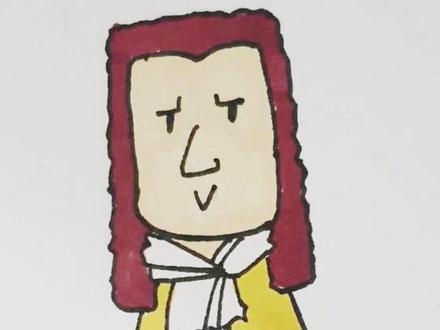 #萌知计划#抖出知识点 #绘画手工 @抖音青少年 卡卡学画画,1分钟画牛顿