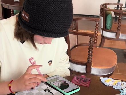 拼豆旗袍少女! 优雅拼豆进行时#拼豆 #拼豆姐妹#拼豆图纸