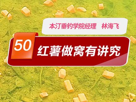 红薯做窝作钓要点,之前视频过长,现在重发一次#钓鱼 #黑坑 #野钓@DOU+小助手