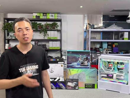 光效拉满的白色联力216装机!2.8W 13900K+4090白火神+Z790吹雪! #DIY主机#联力216