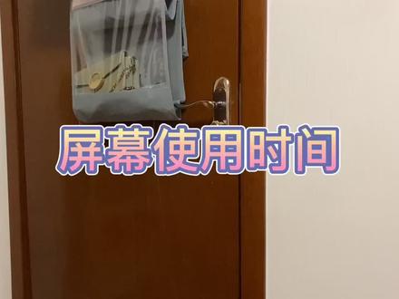 使用“屏幕使用时间”可以设定相应类型或单独 App 的当日使用时间配额。