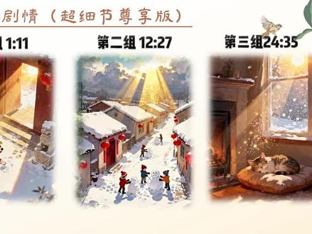 2026年度剧情💫
(超细节尊享版)