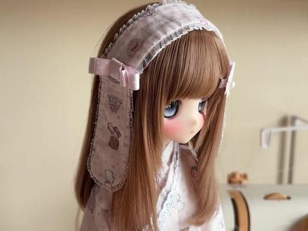 四分兔耳发带教程 #手工diy #手作 #bjd娃物 #bjd