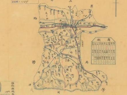 1948年刚解放前偃师行政划分