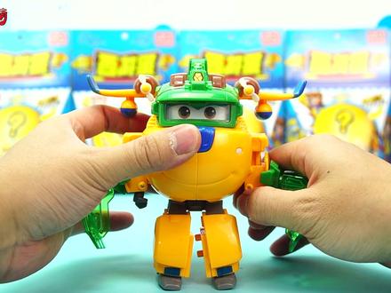 超级飞侠拼装变形玩具:小爱和多多 #变形玩具 #超级飞侠