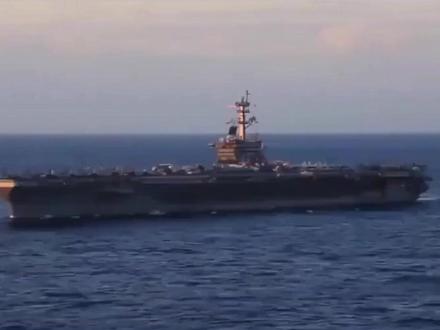 美军动真格了!林肯号航母关闭应答器暗航,全速奔赴波斯湾,伊朗 #军事#军事科普#军事爱好者#军事迷