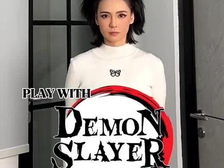 歪果时装设计师设计#鱼糕队 主题时装#鬼灭之刃 #鬼灭周边