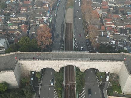 【南京地铁】中华门、安德门、小行、油坊桥 三种鱼车地上段实拍 #南京地铁 #中华门 #安德门 #小行 #油坊桥