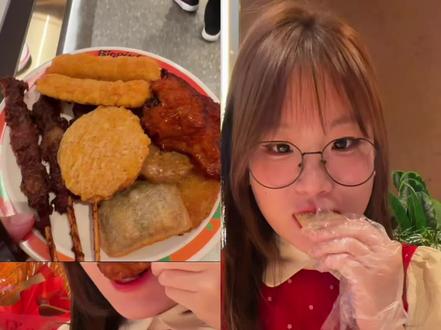 爱吃一辈子比格! #大馋丫头本人 #大学生勇闯美食圈 #女大学生 #比格比萨自助 #vlog日常
