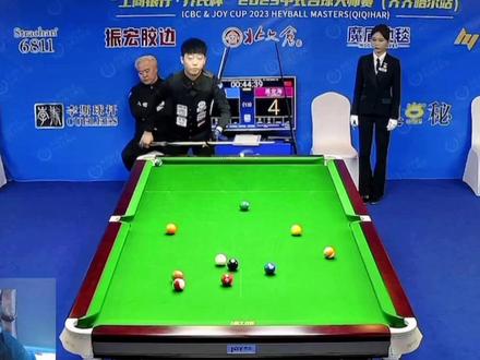 冠军🏆30万 恭喜 禹龙海 7比2战胜 杨洋 #2023乔氏中式台球大师赛 #精彩对决