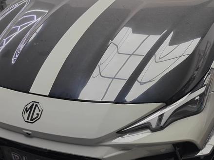 名爵7四轮安排eddy短簧上车前后升级之后两指高度#名爵7#短簧##MG新春故事 #MG创作者星辰计划