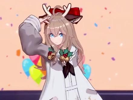 《Bar Bar Bar》小打气筒#虚拟偶像 #二次元 #嘉然 #韩舞