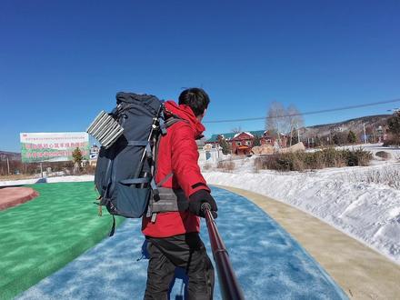 徒步大兴安岭,很快就能走到漠河担心没信号,跟大家报个平安