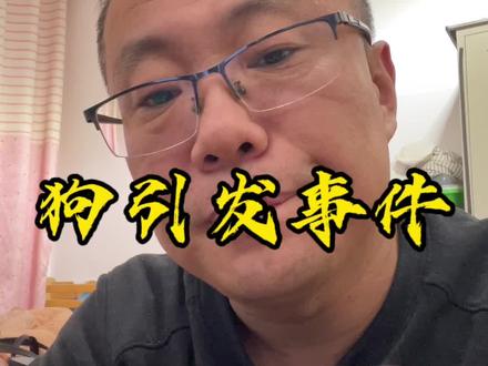 狗引发的事件 #山东根哥