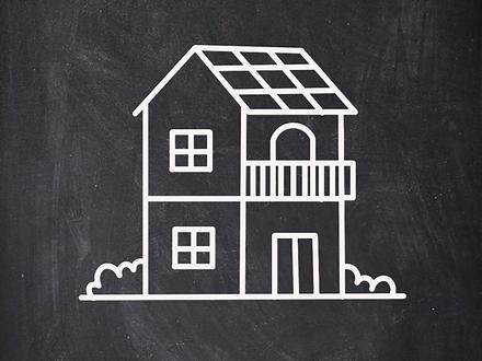 写土画小洋楼#简笔画 #画画教程 #亲子互动