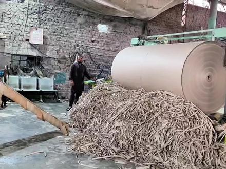 不看不知道一看吓一跳,这生产过程看完了总感觉有哪里怪怪的! #工业 #机械化 #车间 #车间日常 #造纸