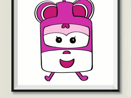 3步画出超级飞侠小爱#简笔画 #超级飞侠 @抖音小助手 @DOU+小助手 #轻漫计划 #创作灵感