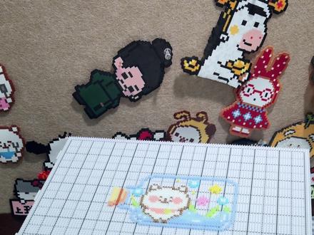 104*104超大拼豆板,轻松解锁拼豆大图#拼豆板 #拼豆大图 #拼豆工具 #拼豆教程 #拼豆图纸