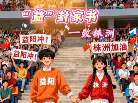 “益”封家书——致株洲 | 11月29日15:00,“湘超”益阳VS株洲。#湘超 #湘超超好看益阳更好玩 #益阳 #株洲