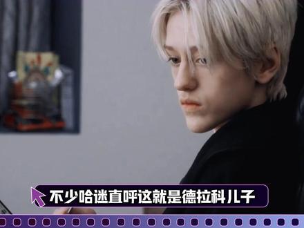 #哈利波特 迷狂喜,德拉科的儿子斯科皮从此有了脸#帅哥 #星期三 #精彩片段