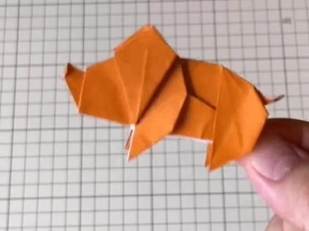 #折纸#手工#DIY#小猪猪