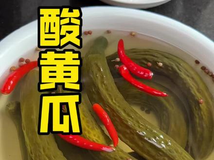 自制酸黄瓜 老妈这样做的酸黄瓜酸脆爽口开胃解腻太好吃了#自制酸黄瓜#黄瓜咸菜#酸辣开胃腌黄瓜