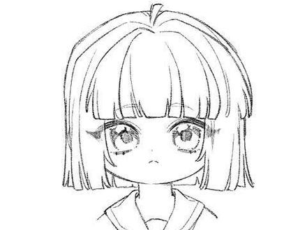 齐刘海发型绘制讲解-倒计时6天 在开课前会日更一些小教程们~
#Q版绘画 #绘画教程 #头发绘制 #自学帮 #绘画