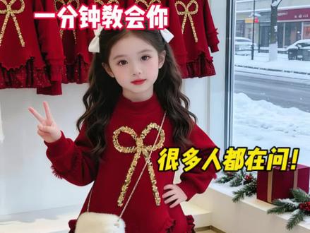 很多人都在问,Ai童装跳舞是如何制作的?#Ai图文 #Ai服装#Ai童装#Ai教程