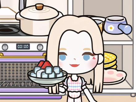 #4399游戏盒#米加小镇#米加小镇世界 两小只考试的日子,不知道会不会考糊!